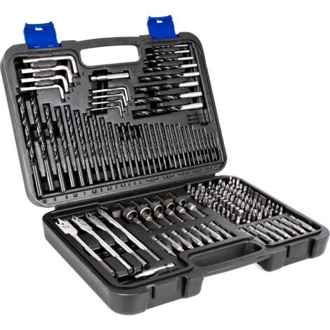 Black+Decker BDA91109 Combination Drill Bit Set, 109-Piece