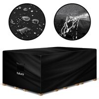 Futura Weatherproof Outdoor Covers Garden Furniture Cover Rip Resistant Fabric - Rectangular 300x250x100cm