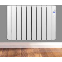 Futura 1500W Oil Filled Electric Radiator Panel Heater 24/7 Day Timer Lot  20 Wall Mounted