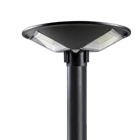 Lampione da 200W a Luce Fredda con Pannello Solare Integrato, Ideale in Giardino (1/4)