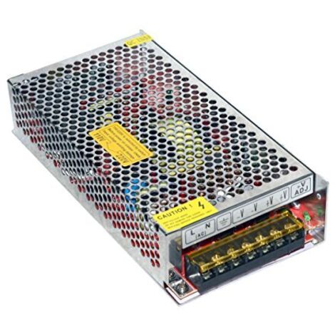 Alimentatore 10 Ampere 12 Volt Per Striscia Led Stabilizzato 220V 120W (1/4)