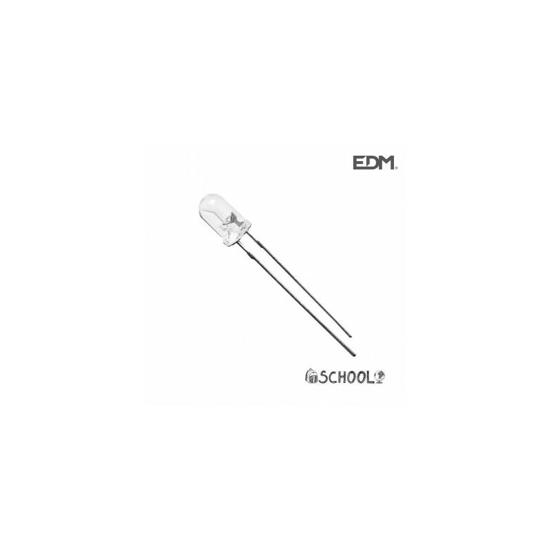 Diode LED blanche de 5 mm artisanat Luminosit lev e 4.8 V