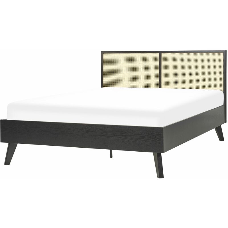 Letto matrimoniale legno chiaro 140 x 200 cm MONPAZIER 