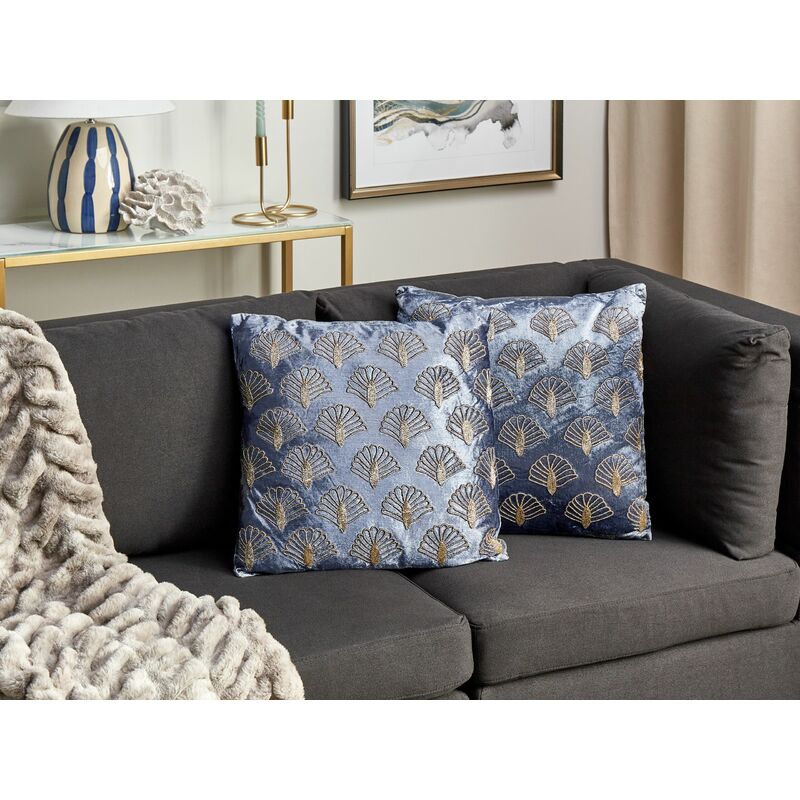 Tielag Cuscino Decorativo Per Conchiglie, In Velluto, Per Divano, Casa, Letto, Divano, Ufficio, Cuscino, Decorazione, C, 46 X 33 Cm - 10