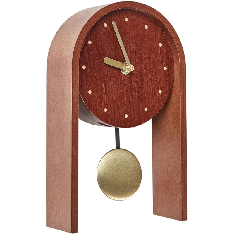 Orrefors Orologio Da Tavolo Rotondo Vision In Cristallo: Elegante Regalo Aziendale In Vetro Ottico, Perfetto Per Incisione Personalizzata Fronte, Design Classico Senza Tempo