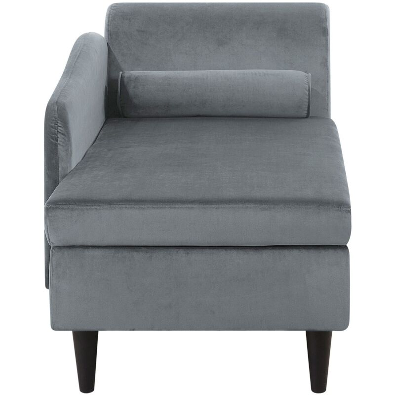 Chaise Longue Massaggi con Capezzale Verde Scuro in Velluto