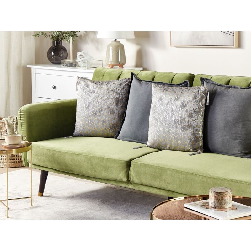 Cuscino Arredo In Canapa, Scegli Tra 6 Colori E Misure 45x45 O 60x60, Ipoallergenico Per Divano E Sala