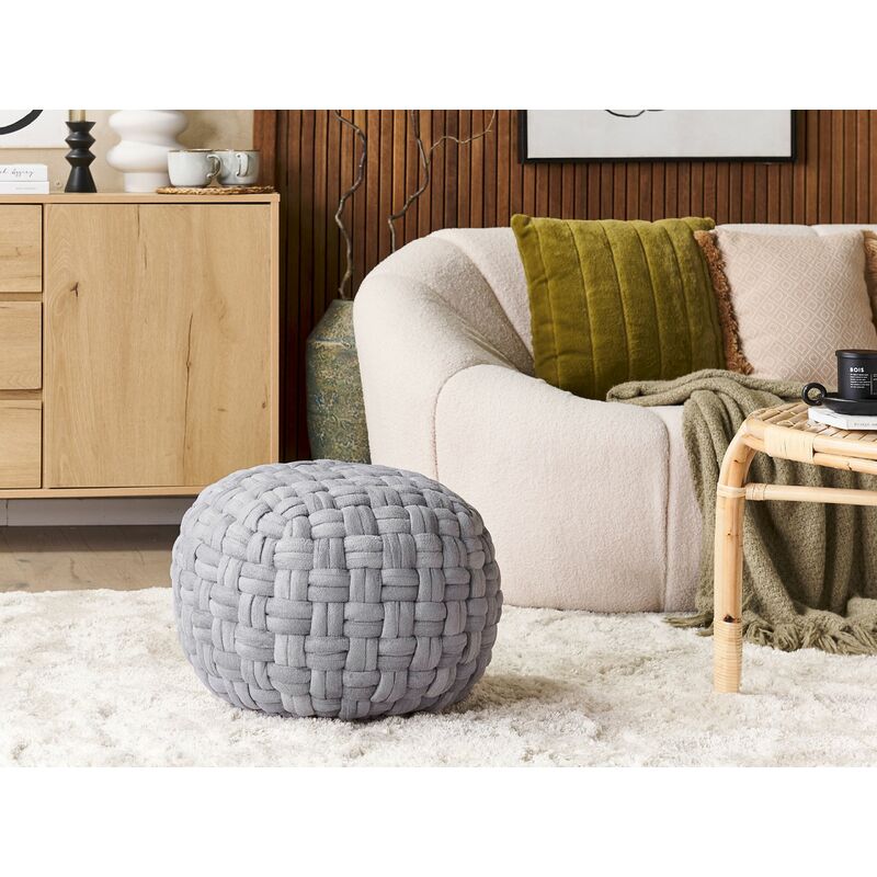 Poltrona Sacco Pouf in poliestere 70x110 cm Ariel Tortora