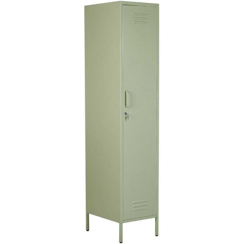 Armadio metallo verde chiaro 185 cm FROME 