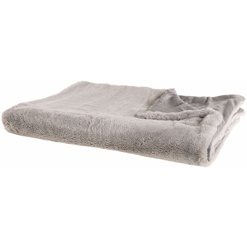 Coperta Plaid in Pile Sherpa Invernale, Morbida e Calda,400 Gr/Mq