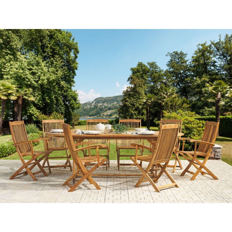 Tavolo Da Picnic Pieghevole In Legno Massello, Con Portabottiglie E Portabicchieri, Per Giardino, Spiaggia E Campeggio