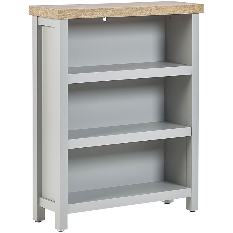 MOBILE LIBRERIA ERMES SCAFFALE 4 SCOMPARTI LEGNO BIANCO 60X24X68CM