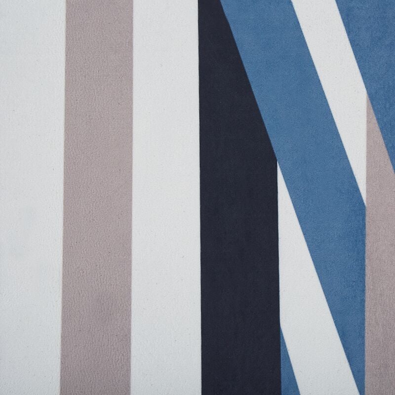Tappeto moderno passatoia corridoio motivo geometrico 80 x 300 cm  multicolore Arthur