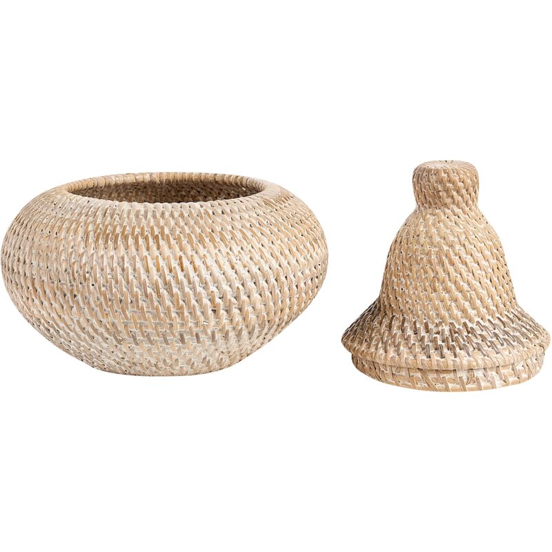 Cesto rotondo vimini h36,5 cm, lian naturale Am.Pm | La Redoute