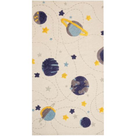 Tappeto Cameretta Bambini Zoo 140x200 Cm - Grigio Marrone Con Animali - Foto 12