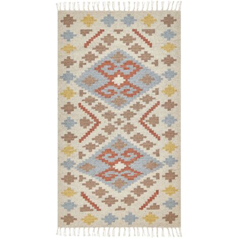 Coperta Per Picnic Multicolore Con Cinturino Con Motivo Floreale 150 X 200 Cm Bandowali 85268998