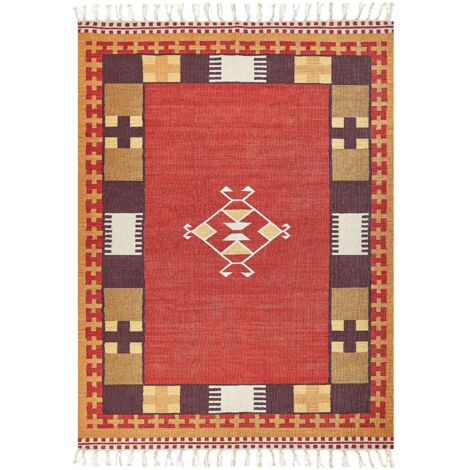 Coperta Bohémien In Puro Cotone Biologico 100% - Ultra Morbida E Reversibile Con Nappe, 203x228 Cm, Per Letto, Divano, Copriletto, Regalo