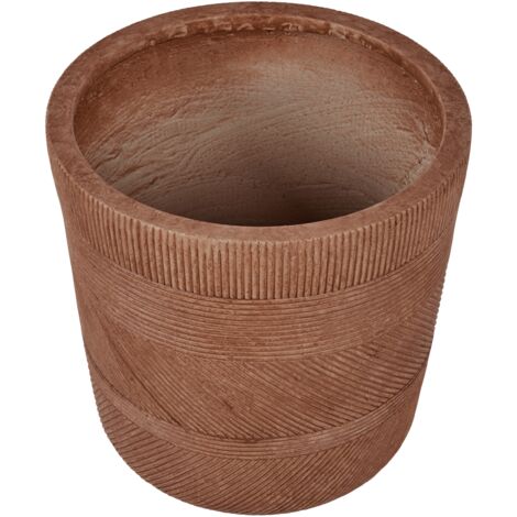 Vaso tondo Standard One Essential in plastica colorati da esterno e