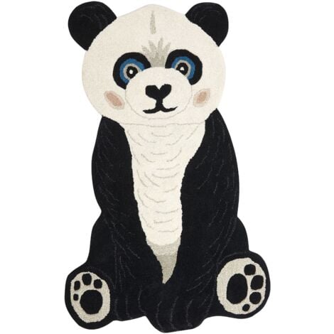 Panda Stampato Tappetini Bella Bambino Tappeto Panda Imitazione Animale  Capelli Casa Tappetini s Camera Da Letto Soggiorno antiscivolo Peluche  tappetini - AliExpress