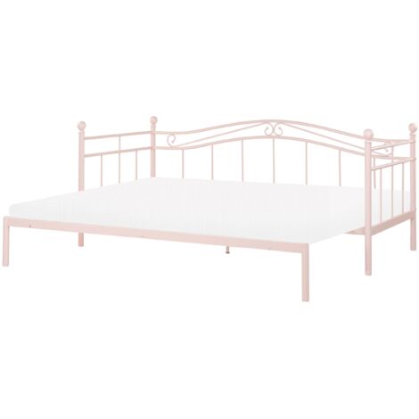 Letto estensibile grigio 90/180 x 200 cm CAHORS