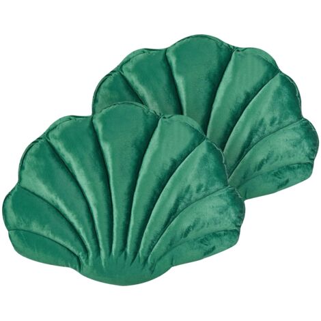 Copricuscini In Morbido Velluto Tinta Unita, Viola Scuro - Foto 5