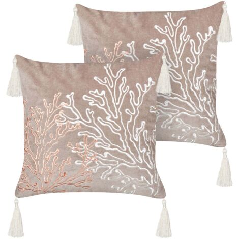 ASEELO Copri cuscini decorativi quadrati con pavone, 40 x