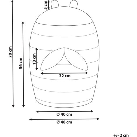 Cesto In Vimini Di Giacinto D'Acqua Con Coperchio, Set Da 2 (Grande E Piccolo), Con Manici, Intrecciati A Mano, Per Organizzare E Decorare La Casa - 6