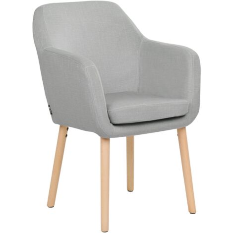 Set di 2 sedie da pranzo in velluto con gambe in legno massello, cuscino spesso, piedini