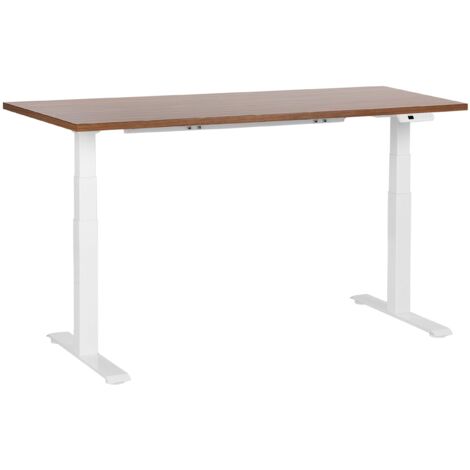 Rtisgunpro Scrivania regolabile da 145 x 61 cm in piedi scrivania elettrica in piedi in altezza regolabile sedersi stand scrivania per casa ufficio inclusa giuntura piastra da tavolo