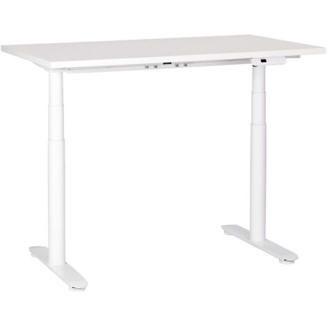 Scrivania/casa ufficio regolabile elettricamente - 120x60 cm - Rovere