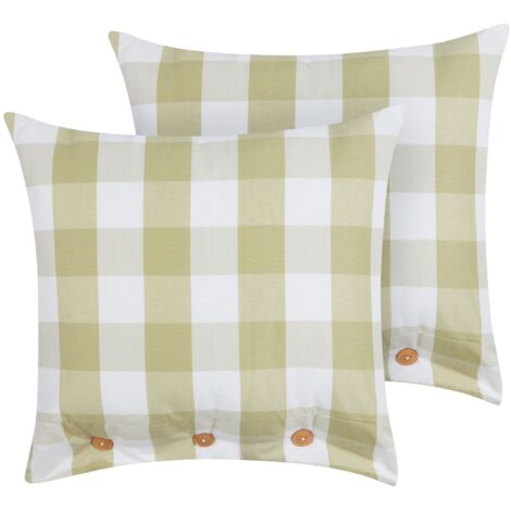 Federa Copricuscino Decorativa Decorpillow In Cotone, Design Con Bicicletta, Beige, 45x45 Cm
