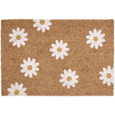 Zerbino Rettangolare 40x60 cm in Gomma e Fibra di Cocco CFW48276