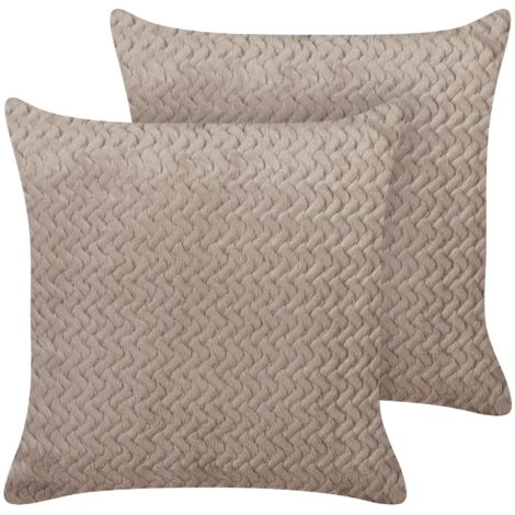 Federa Cuscino 45x45 Cm Con Granchio Blu E Piante Acquatiche - Cotone E Lino