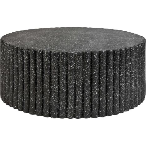YEFU Tavolino Da Esterno Adirondack Quadrato - 2 Ripiani In Plastica HIPS - Resistente Alle Intemperie - 104x81x108 Cm - 2