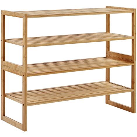 Scarpiera 3 Livelli in Bambù Naturale - L70 cm | Leroy Merlin