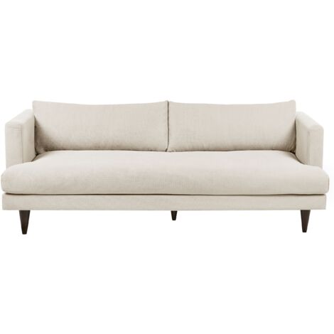 Divano 3 posti SAVALEN Pelle sintetica Beige