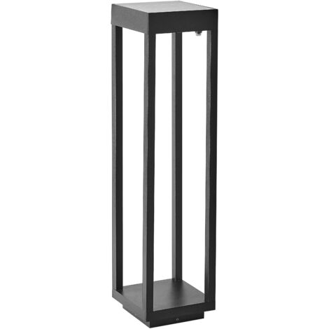 Lampada Da Esterno Hofstein A Palo Con 2 Prese, Antracite, IP44, Attacco E27