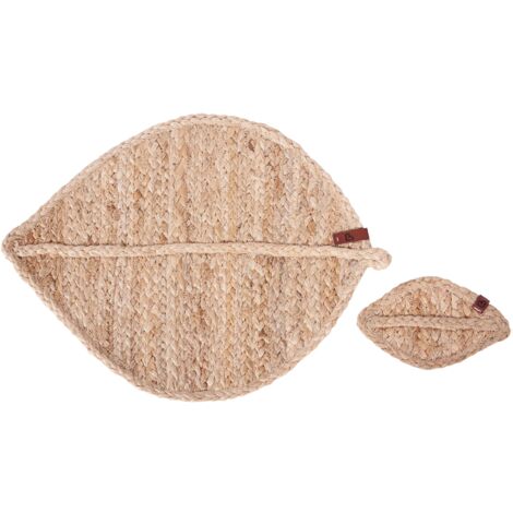 Set Di 6 Sottobicchieri Con Rosa E Supporto In Pelle – Decorazione Floreale Per Tavolo, Cucina E Bar