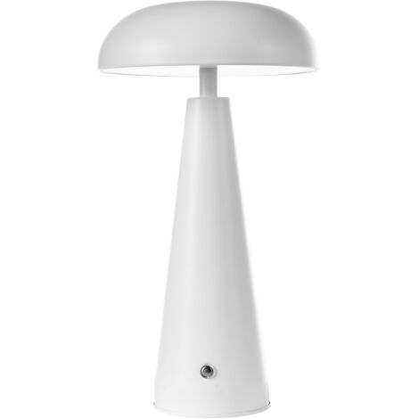 ANTELA Lampada Da Tavolo LED Ricaricabile 3000K RGB – Portatile Con Base Antiscivolo, IP44, USB-C, Bianca