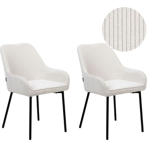 Lexicon Set Di 2 Sedie Da Cucina E Sala Da Pranzo In Tessuto E Legno Di Gomma – Senza Braccioli, Moderne E Facili Da Montare (Colore Castagno)
