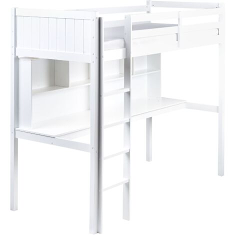 Set Scrivania E Sedia Bambini In Legno Bianco - Con Armadio, Cassetto, Antiribaltamento, Per Studio, Disegno, Camera