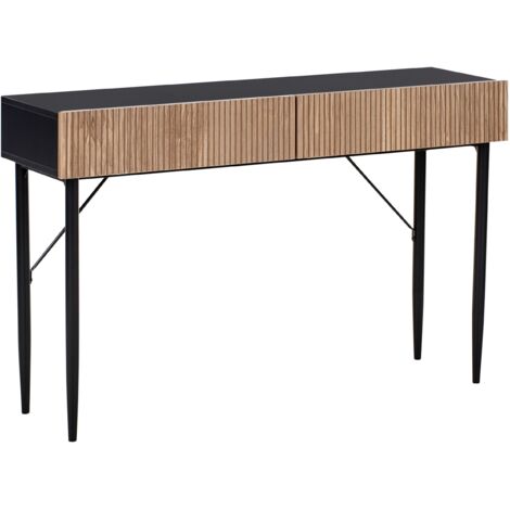 Consolle con 2 cassetti in legno ('900