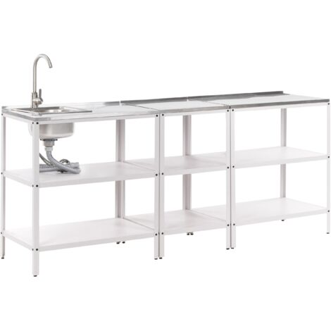 Set Da Campeggio Laken In Acciaio Inox Per 2 Persone