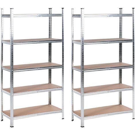 Set di 2 mensole moderne in metallo per giardino Xitta (1/5)