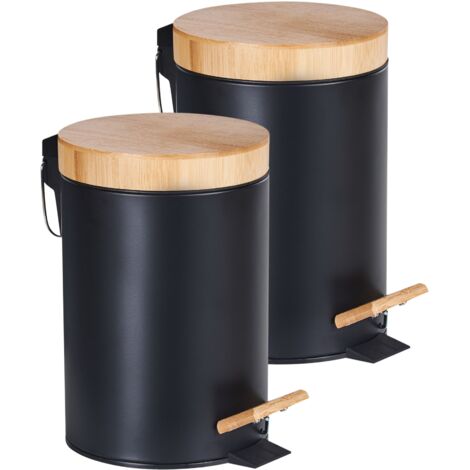Set Pattumiera a Pedale 20 l e 40 l PASO – Rotho alia