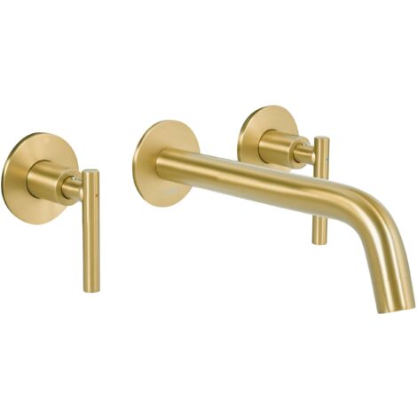 Rubinetto Per Bagno, Miscelatore Per Lavabo Moderno - Miscelatore In Ottone Massiccio Risparmio Idrico E Durevole Finitura Cromata 92122705