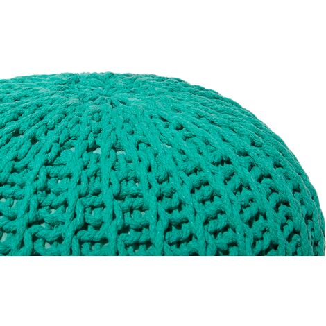 MINTY. Pouf, sgabello in stile loft con contenitore portaoggetti. Colore  verde scuro/oro.