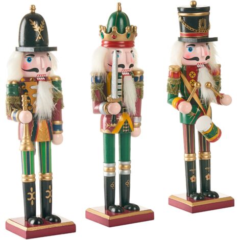 Set di 30 bottoni automatici in ottone anticato da cucire in