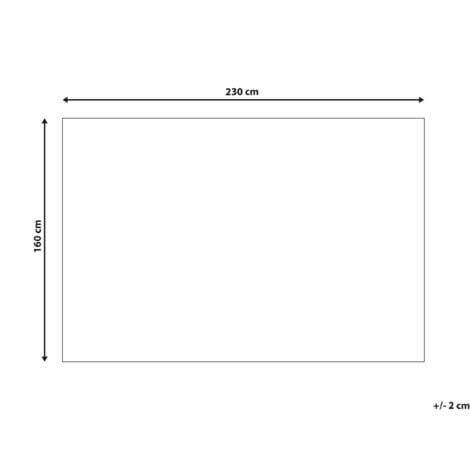 Tappeto blu 80 x 150 cm ODALAR 