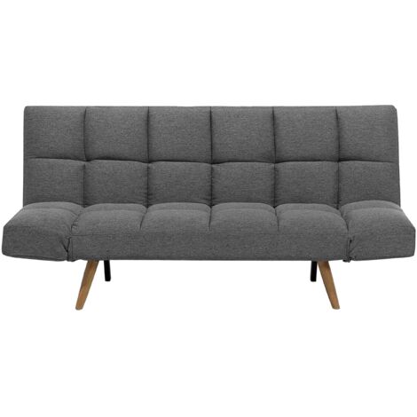 Divano letto SIRO Tessuto Beige chiaro con contenitore 3 posti Lato Sinistro | Leroy Merlin